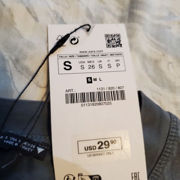 ZARA NWT T-SHIRT - Picture 3 of 5